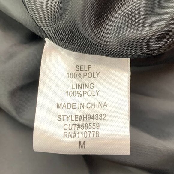 Hazel Retro Vibes Plaid 3/4 Puff/Balloon Sleeve Swing Coat Women's Size Medium - Picture 9 of 10